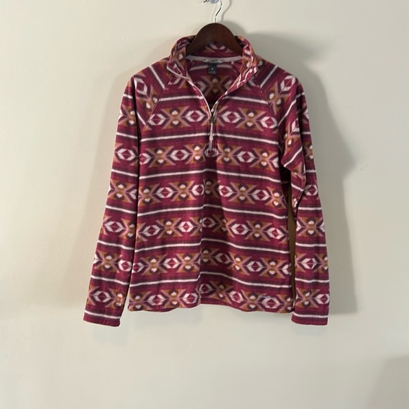 Eddie Bauer micro fleece quarter zip; women’s medium - Picture 1 of 3